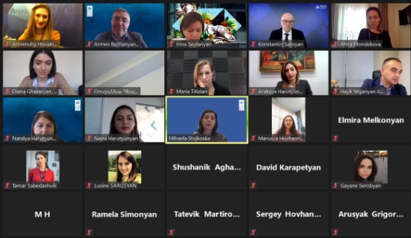 Online participants of "Ring the Bell for Gender Equality 2021"