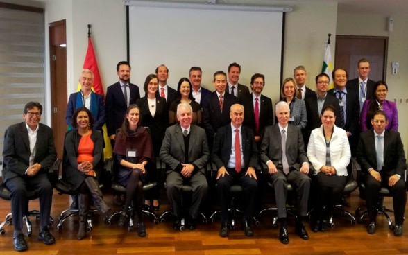 Miembros del Grupo de Socios para el Desarrollo de Bolivia (GruS)