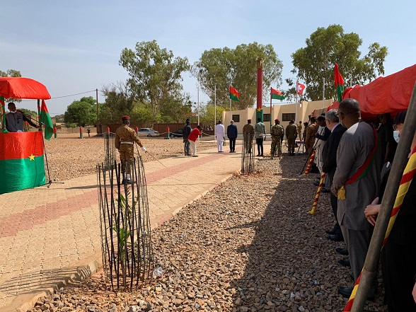 Visite de la délégation suisse à Fada N'Gourma, région de l'Est du Burkina Faso