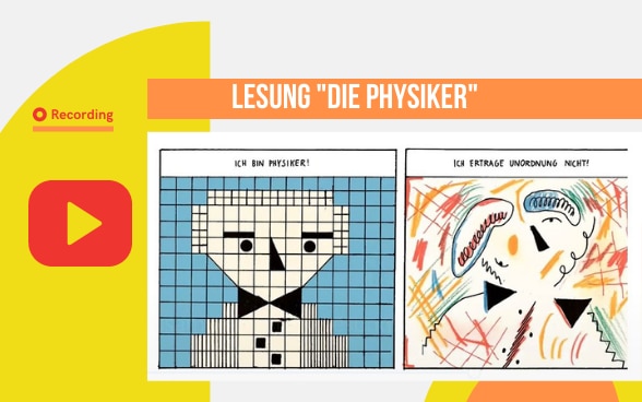 Lesung "Die Physiker" mit Benjamin Gottwald