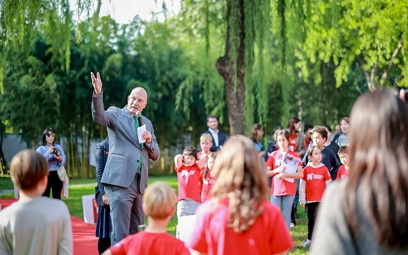 Get to Know Cybathlon event at the Swiss embassy