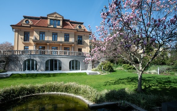 Die Residenz des Schweizer Botschafters in Prag
