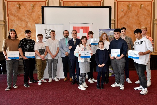 Remise des prix à Ústí nad Labem