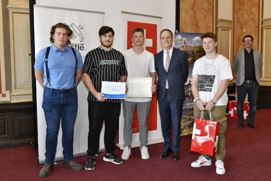 Remise des prix à Ústí nad Labem