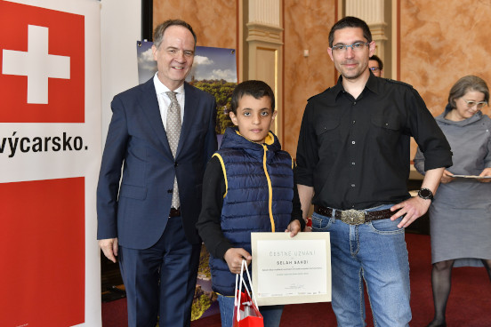 Award ceremony in Ústí nad Labem