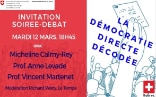 Soirée-débat "La démocratie directe décodée"