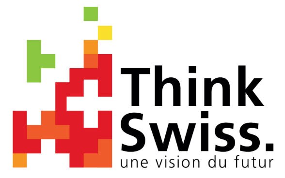 Logo Think Swiss © Ambassade de Suisse, Jérôme Liniger (studio-irresistible.com) de Graphic design