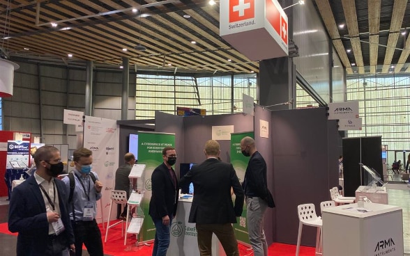 Pavillon suisse au Forum International de la Cybersécurité 2021