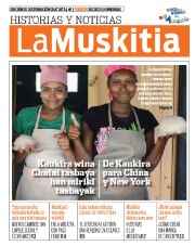 Diario "La Muskitia" primera edición