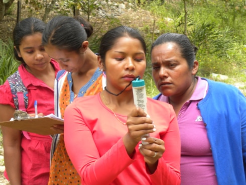 Mujeres protagonistas programa Yo cuido mi cuenca Dipilto