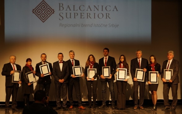 Balcanica Superior award ceremony