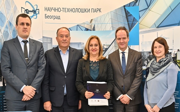 Memorandum of Understanding signing ceremony at the Science and Technology Park Belgrade