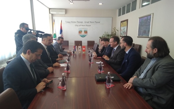 Swiss delegation visit to Novi Pazar