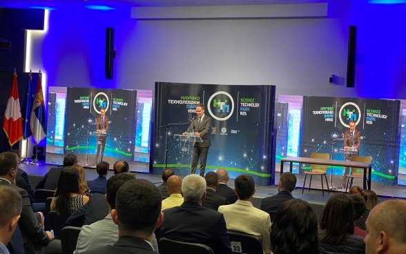 The Science Technology Park Nis opening ceremony
