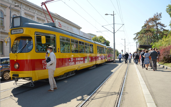 Swiss tram