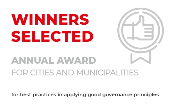 2020 Annual Award for the best town/municipality in applying good governance principles