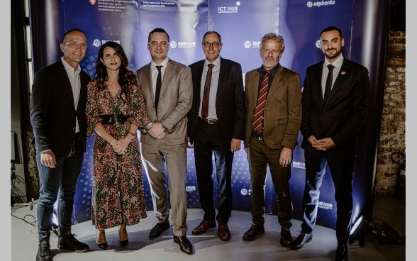 Predstavnici Ambasade Švajcarske, ICT Hub-a i SME Hub-a