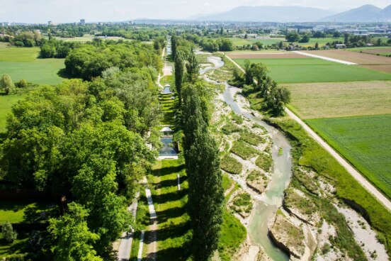 Renaturierung der Aire-Flusslandschaft