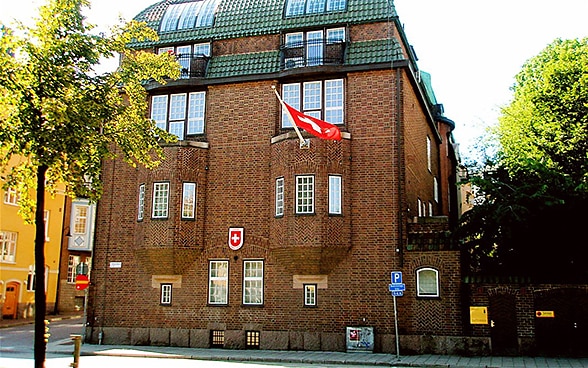 The embassy premises in Stockholm