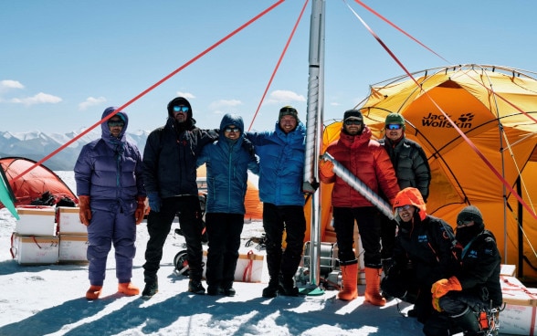 PAMIR Project team during the expedition