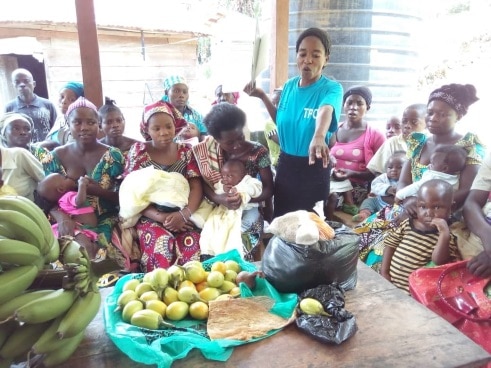 Sensibilisation des femmes allaitantes sur la nutrition