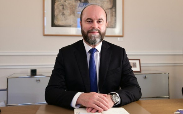 Portraitbild von Generalkonsul Philippe Brandt