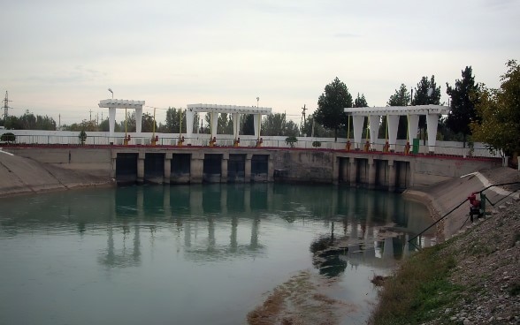 Hydroelectric complex in Uzbekistan