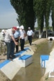Water flume meters at Farmer Filed Schools