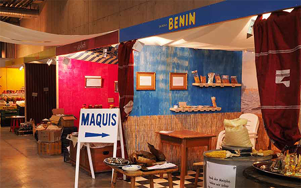 The SDC stand dedicated Benin at OLMA 2015.