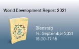 Das Bild zeigt den Weltentwicklungsbericht 2021.
