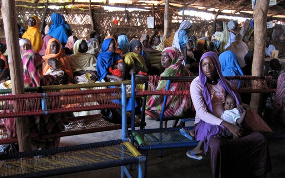 Frauen flüchten aus dem Südsudan