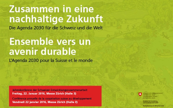 Conférence annuelle de la coopération suisse au développement 2016 