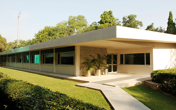 The new SDC programme offices at the Swiss embassy in India. 