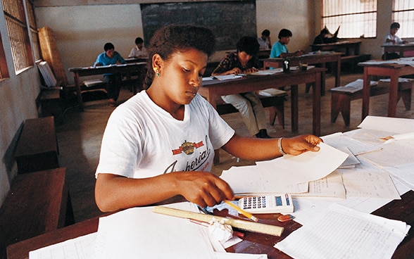 Depuis ses débuts, la DDC travaille dans la promotion de la formation professionnelle.