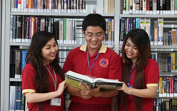 Photo d’étudiants au Vietnam