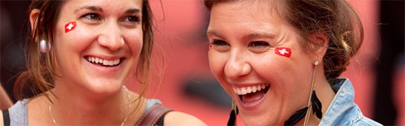 Foto di persone che celebrano la festa