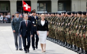 Première visite d'État de la République slovaque en Suisse