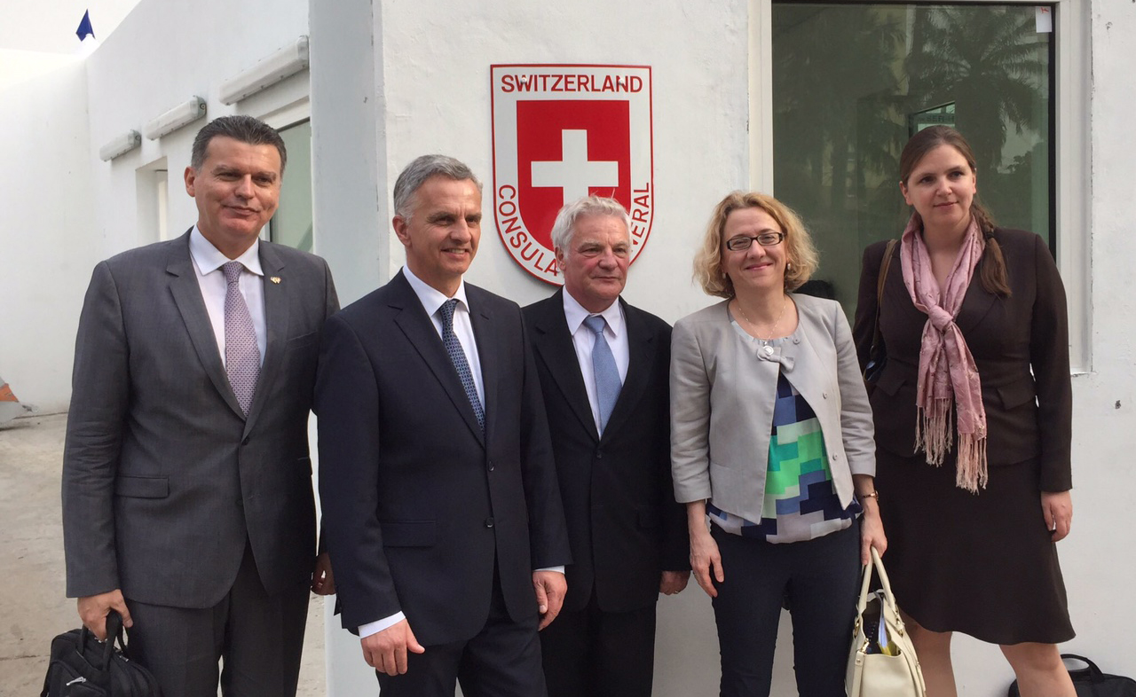 La Suisse inaugure un consulat général à Lagos, capitale économique du pays.
