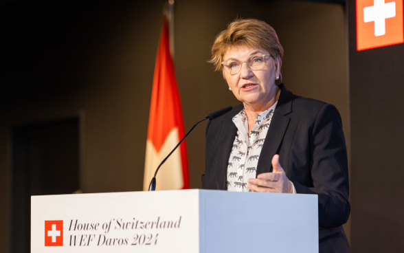 Bundespräsidentin Viola Amherd