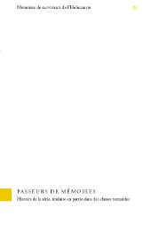 Passeurs de mémoires