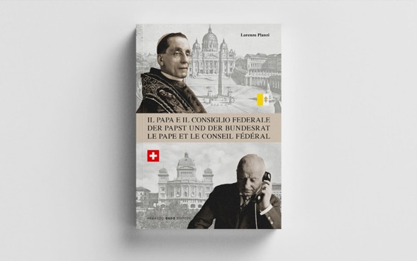 Buch-Cover des Buchs «Der Papst und der Bundesrat» von Lorenzo Planzi.