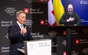 La conférence sur l'Ukraine à Lugano met l'accent sur la reconstruction