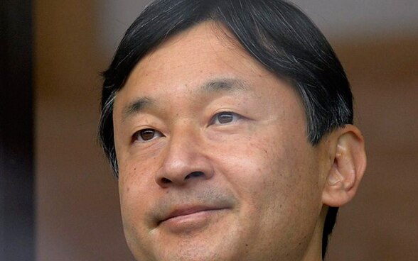 Il principe ereditario del Giappone Naruhito