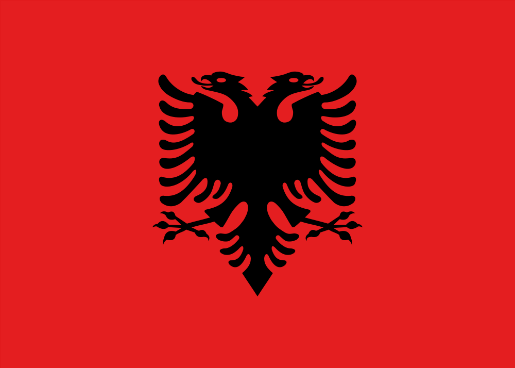 Flagge Albanien