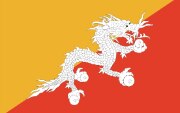 Flagge Bhutan