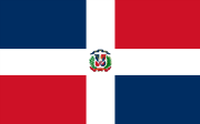 Flagge Dominikanische Republik