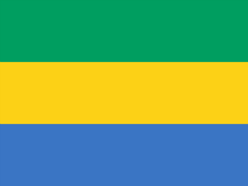 Drapeau Gabon