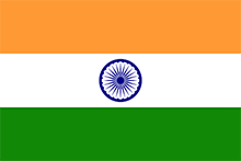 Flagge Indien