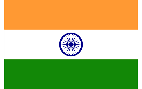 Flagge Indien