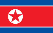Drapeau Corée, République démocratique